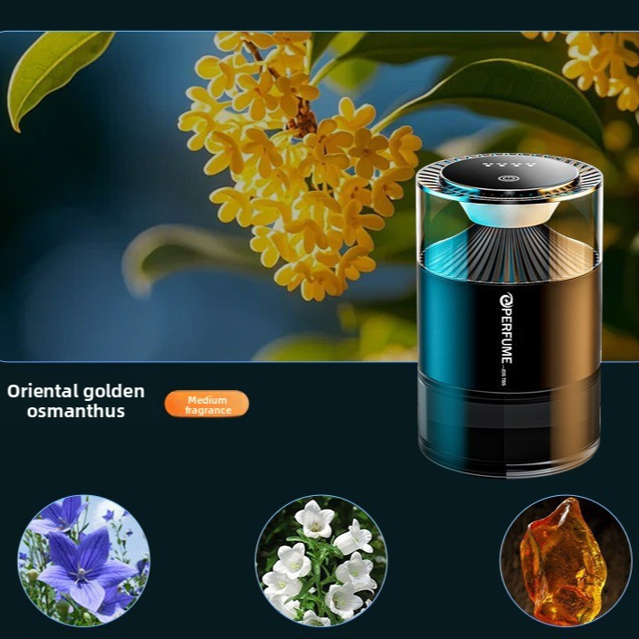 Máquina inteligente de aromaterapia para coche con fragancia de larga duración