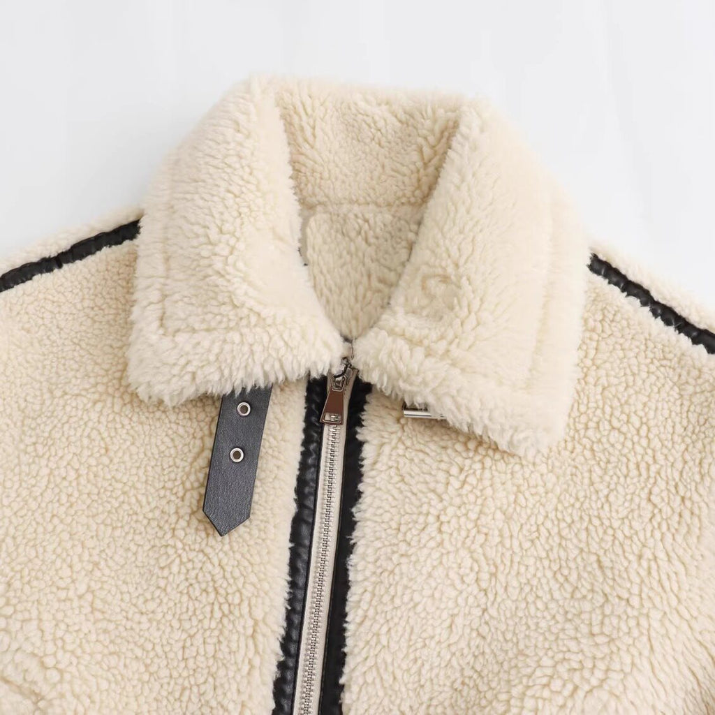 Chaqueta de lana para mujer