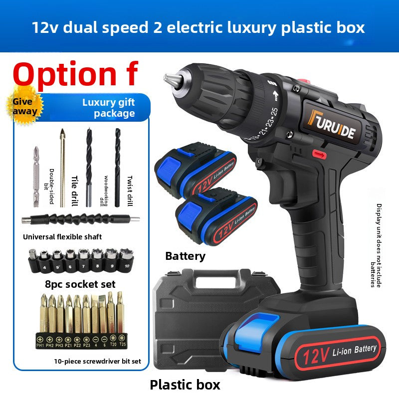 Kit atornillador recargables