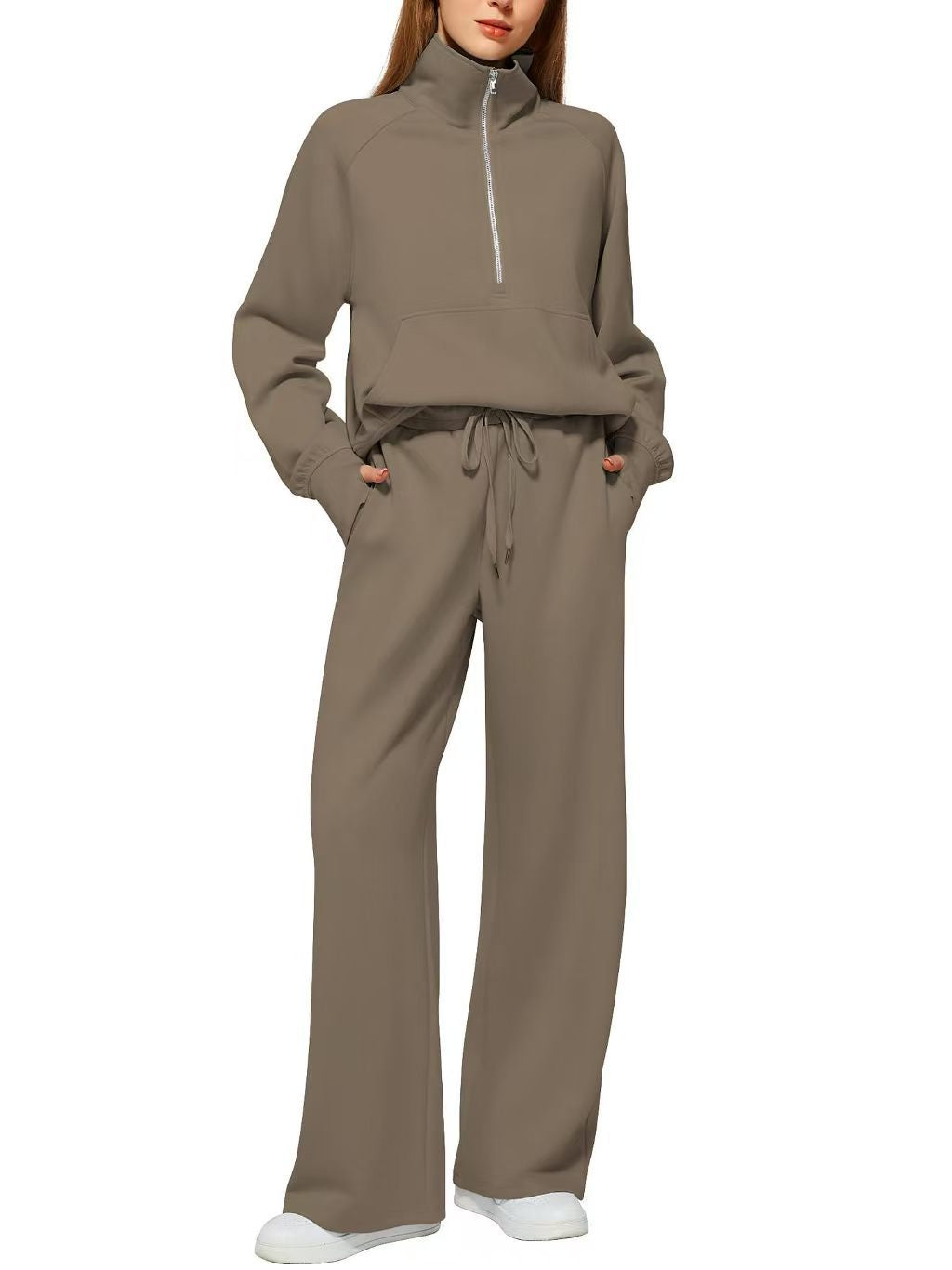 Traje de sudadera casual deportiva