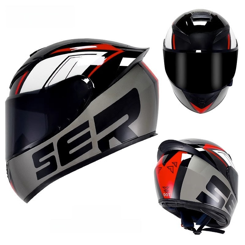 Casco de moto