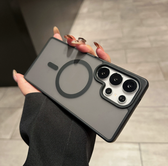 Funda para teléfono Samsung Funda rígida mate magnética