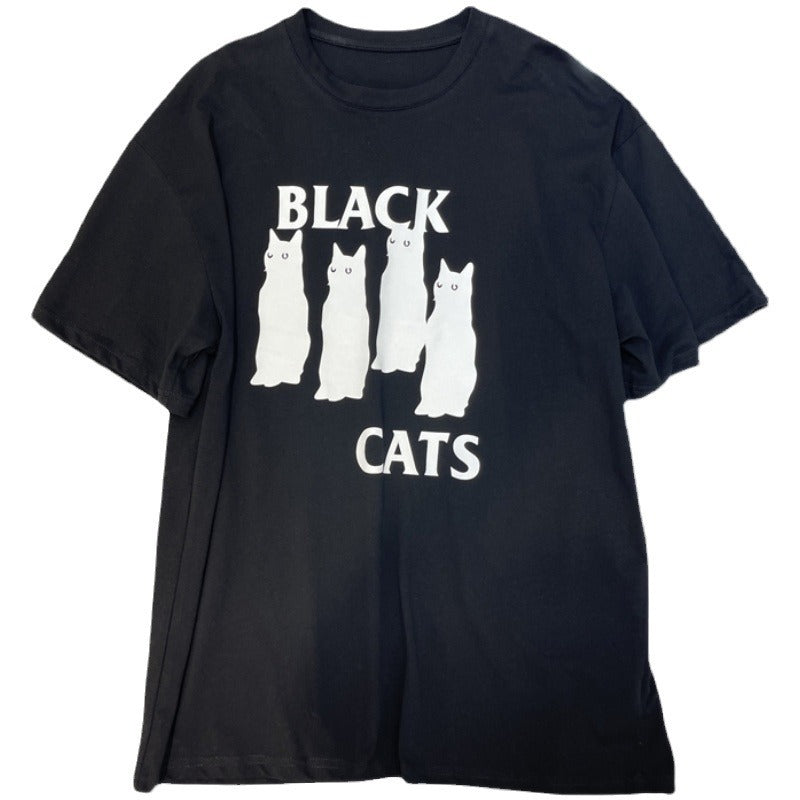 Womens Short Sleeve T-Shirt Oversize Casual