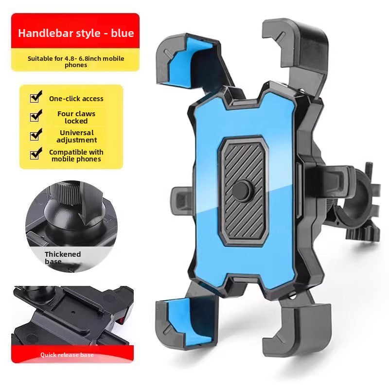 Soporte para teléfono de bicicleta/motocicleta antivibración y antivibración
