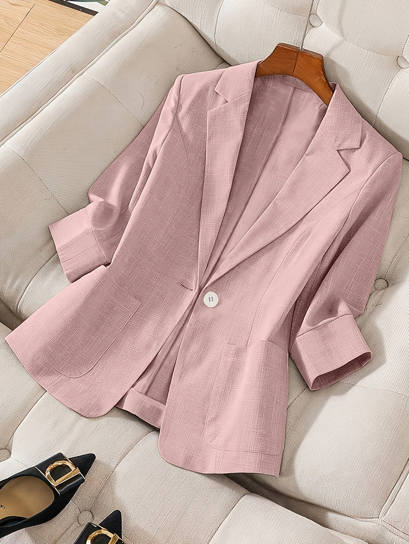 Women's Slim-Fit Blazer Jacket