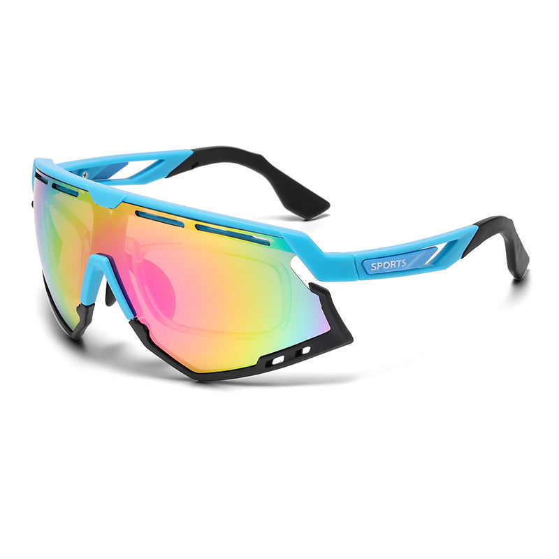 Gafas de sol deportivas que cambian de color para ciclismo y carrera