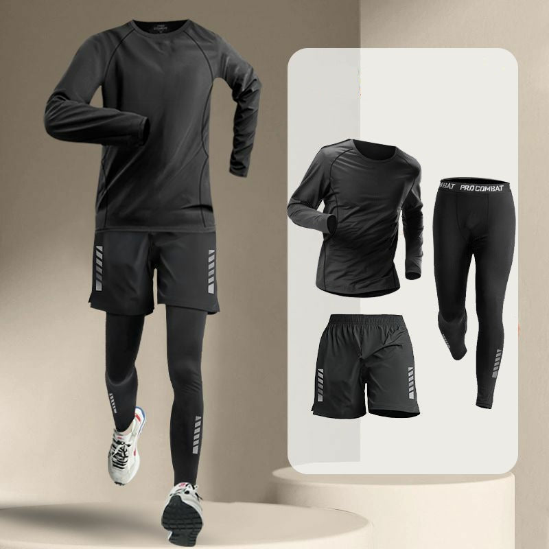 Traje de calentamiento de tela gruesa, ropa de secado rápido