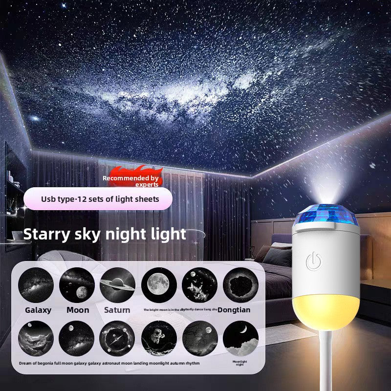 Lámpara de proyección de estrellas