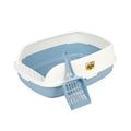 Caja de arena para gatos semicerrada