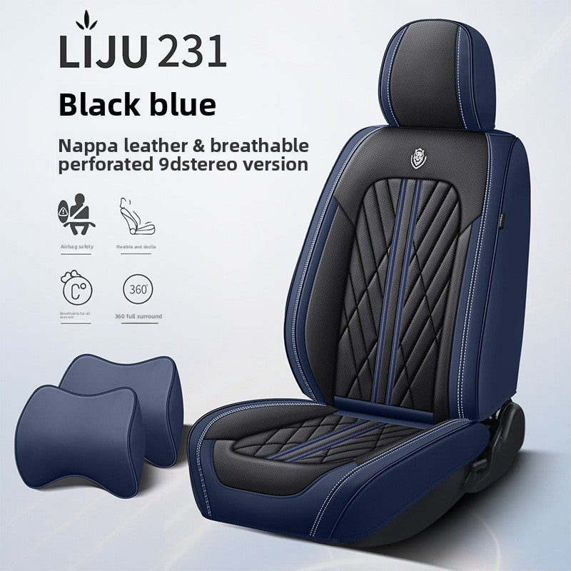 Funda universal para asiento de coche de cuero napa