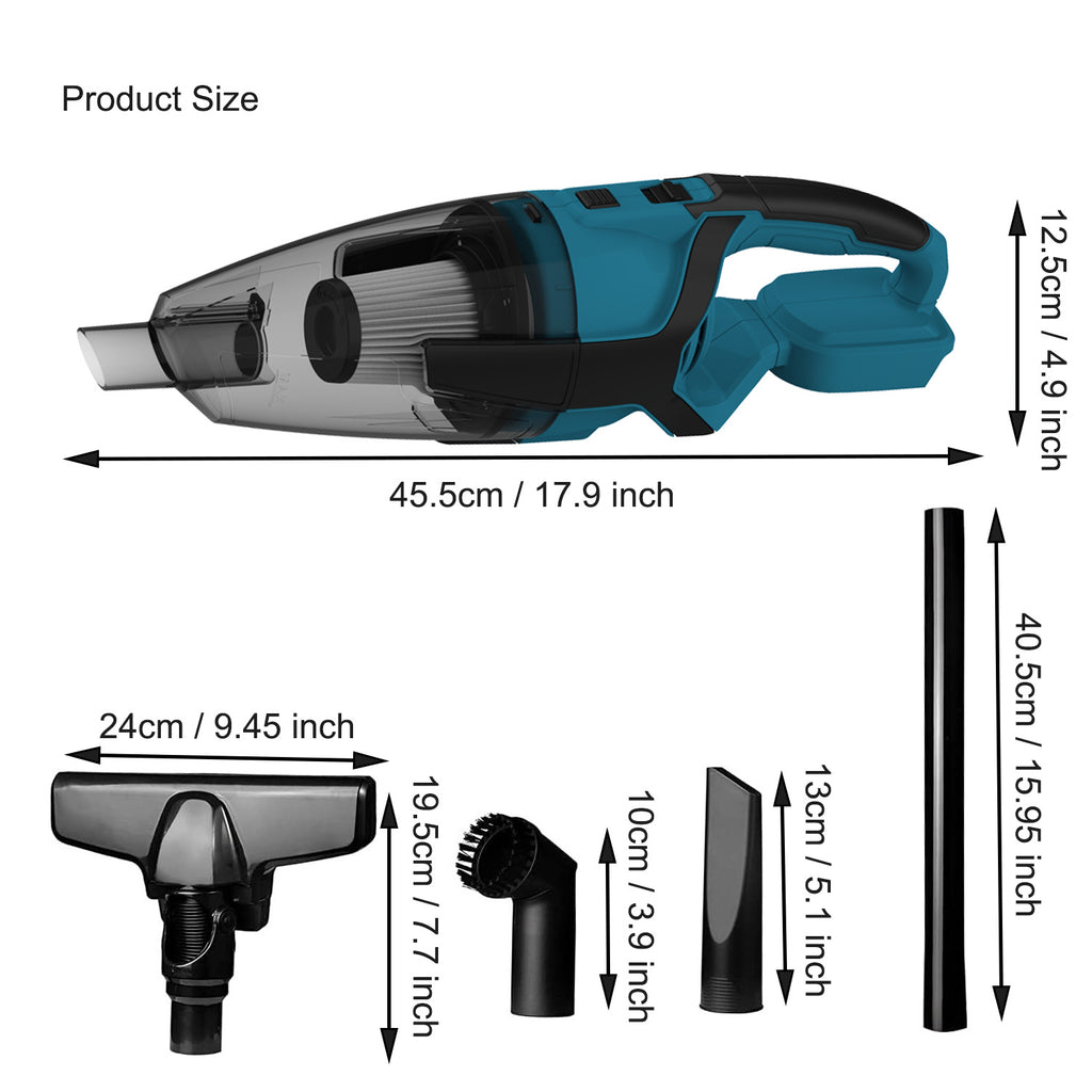 Aspirador inalámbrico para coche