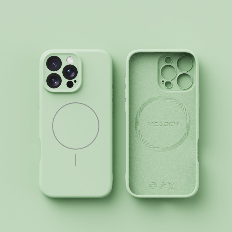 Funda delgada magnética para teléfono líquido para iPhone