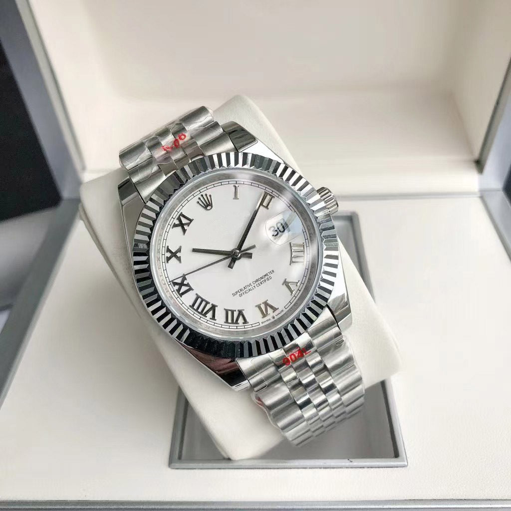 Reloj mecánico automático para hombre con pantalla luminosa