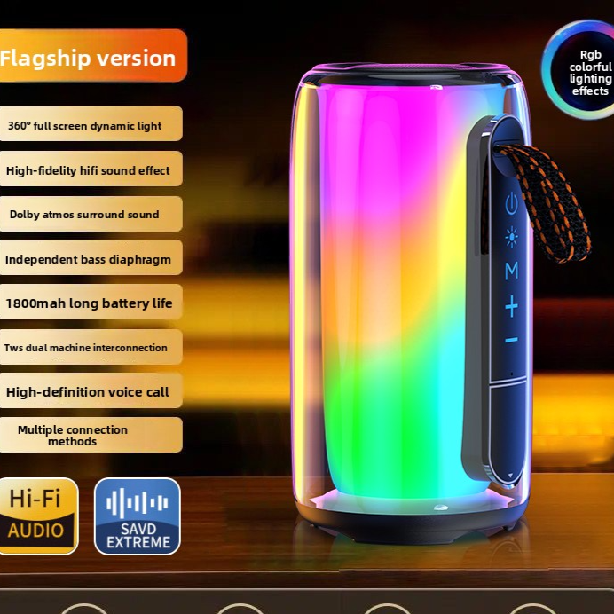 altavoz inalámbrico led