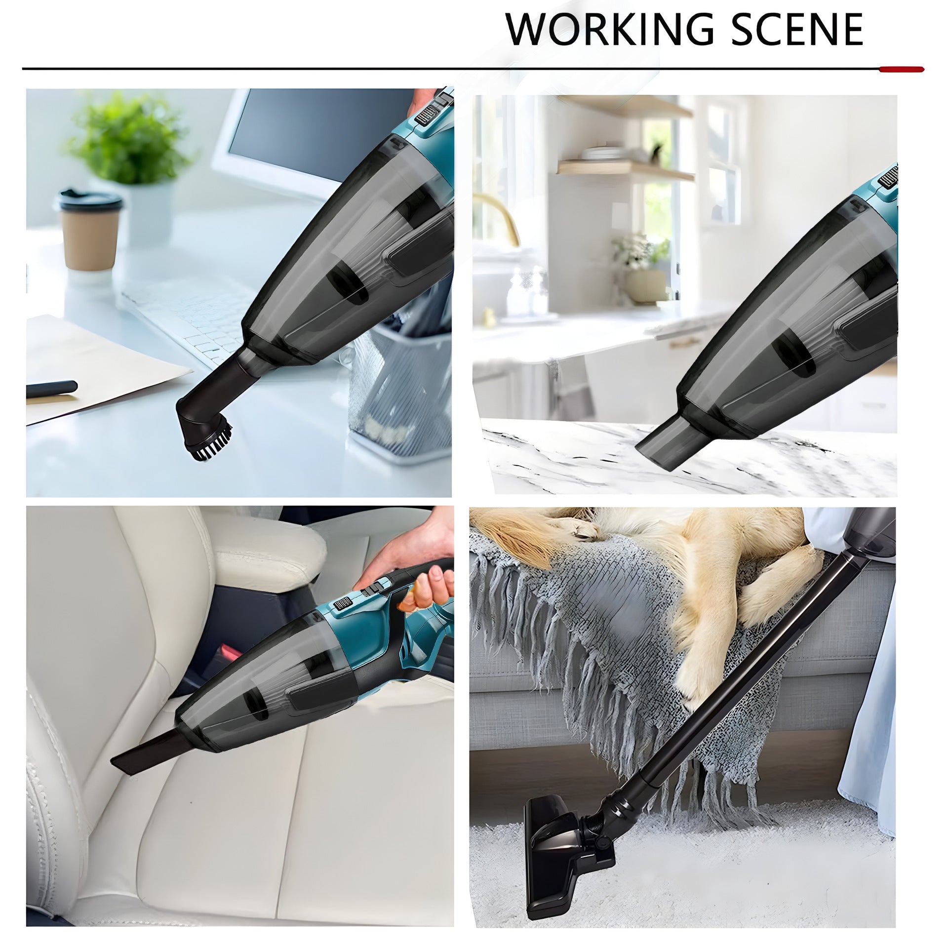 Aspirador inalámbrico para coche