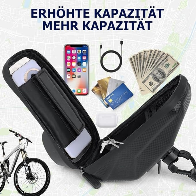 Bolsa de manillar de bicicleta neutra