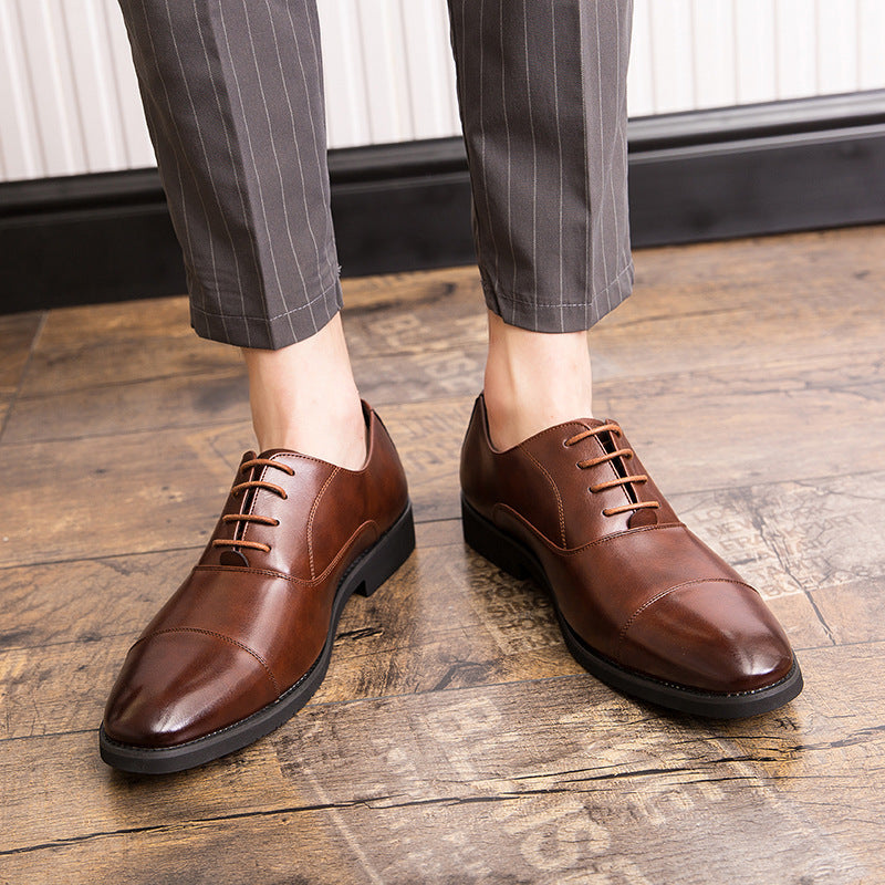 Zapatos de cuero de negocios