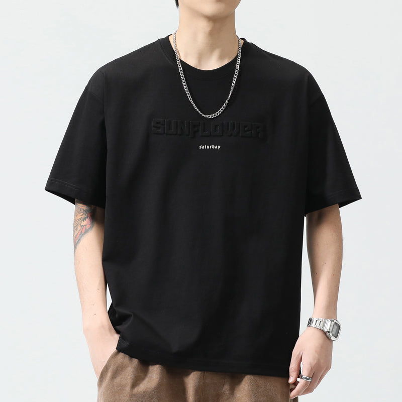 Camiseta de seda de hielo refrescante para hombre