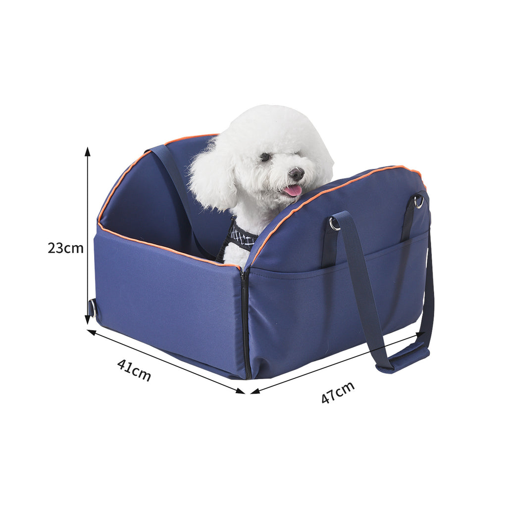 Asiento de seguridad para mascotas y bolsa de transporte