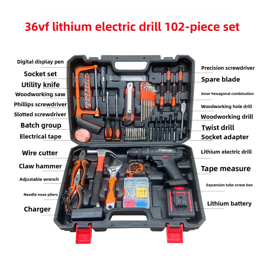 Kit atornillador recargables