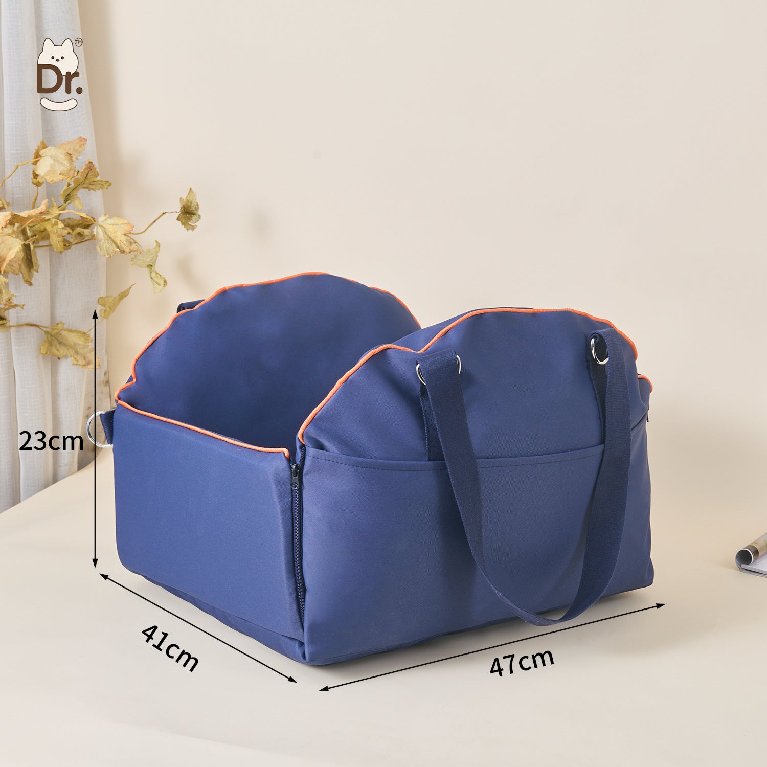 Asiento de seguridad para mascotas y bolsa de transporte
