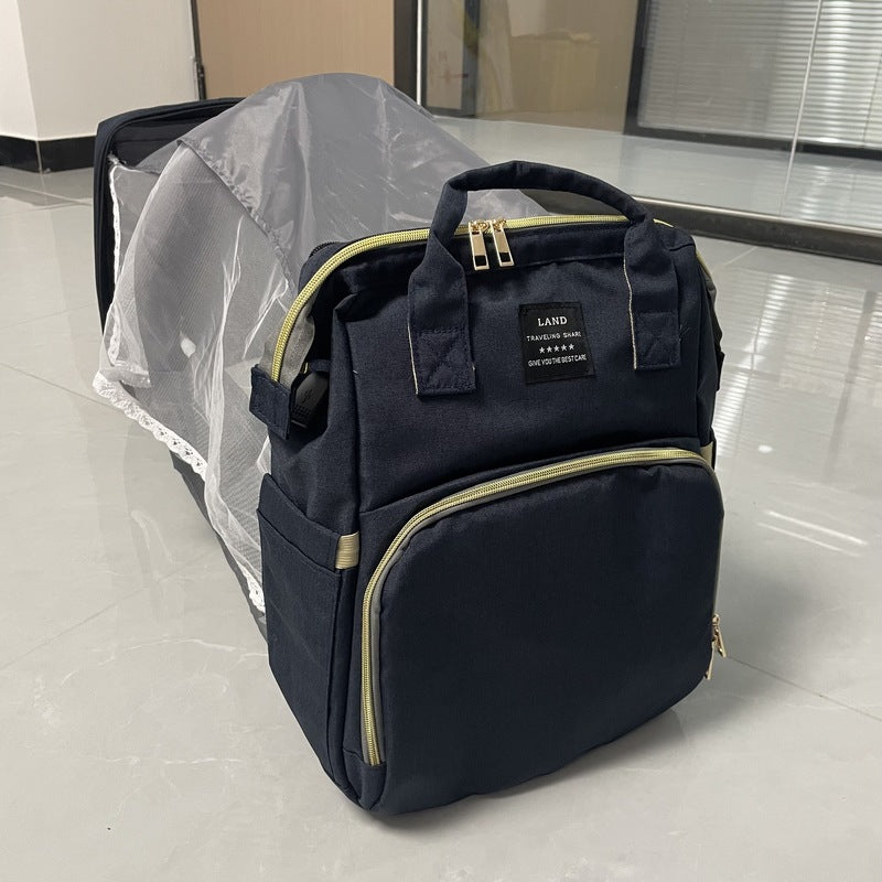 Mochila portabebés plegable