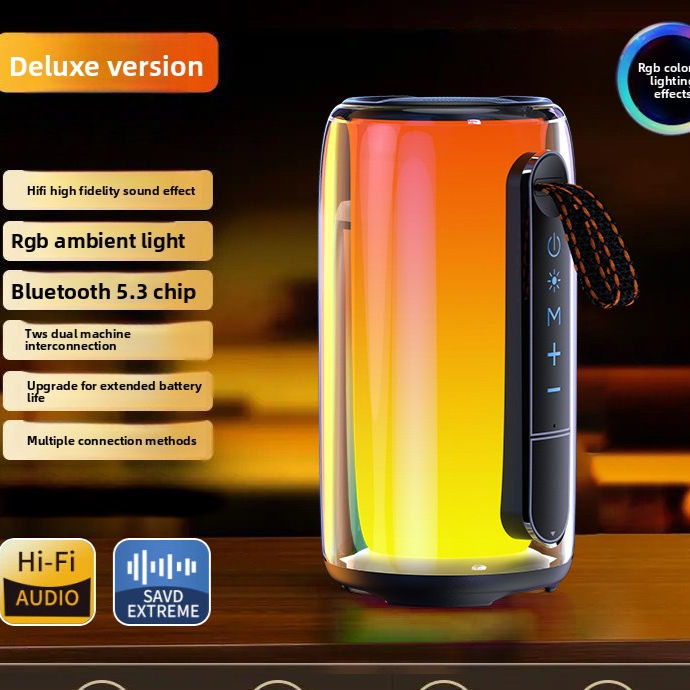altavoz inalámbrico led