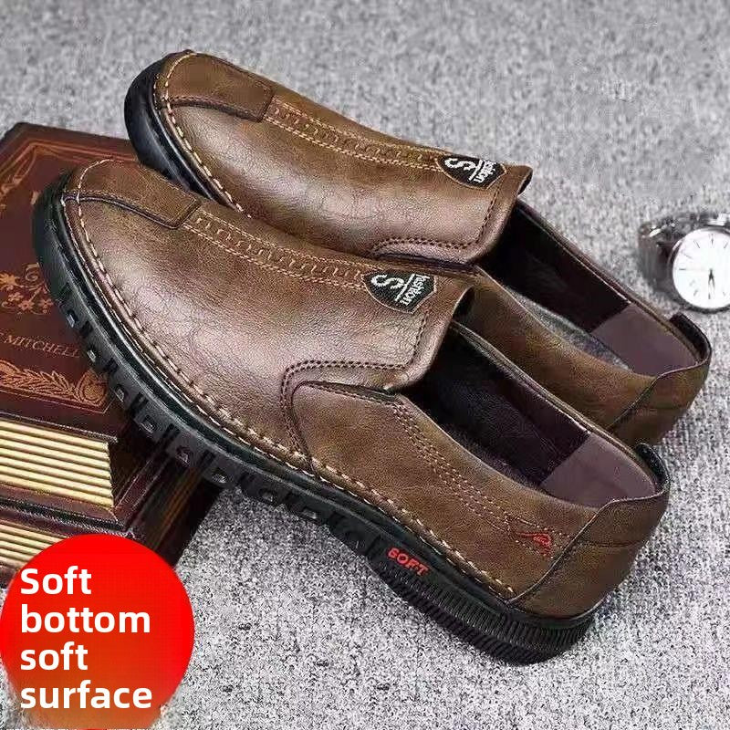 Zapatos casuales sin cordones transpirables para hombre