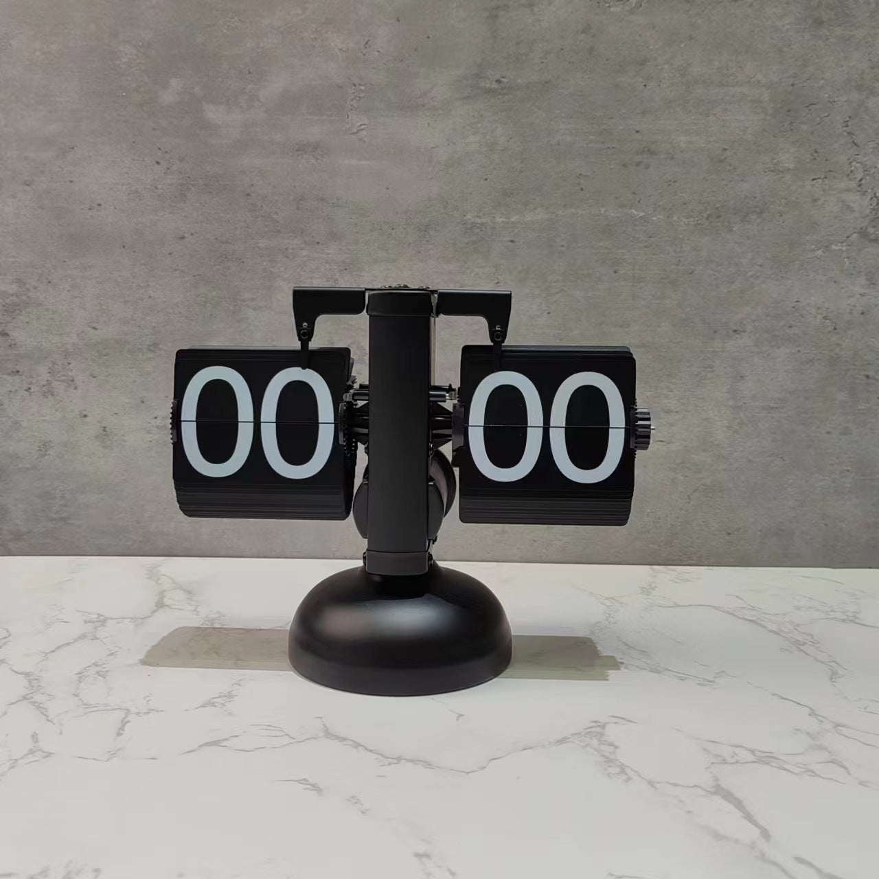 Reloj de escritorio retro automático con movimiento de cuarzo