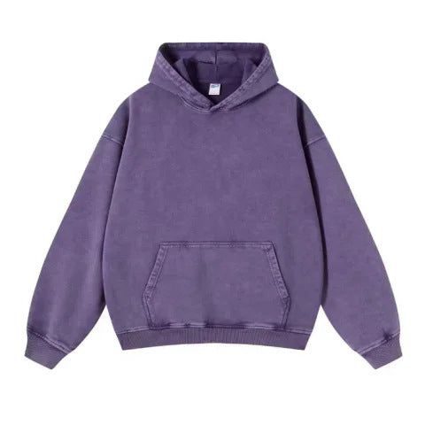Suéter con capucha Vintage Wash Hip Hop