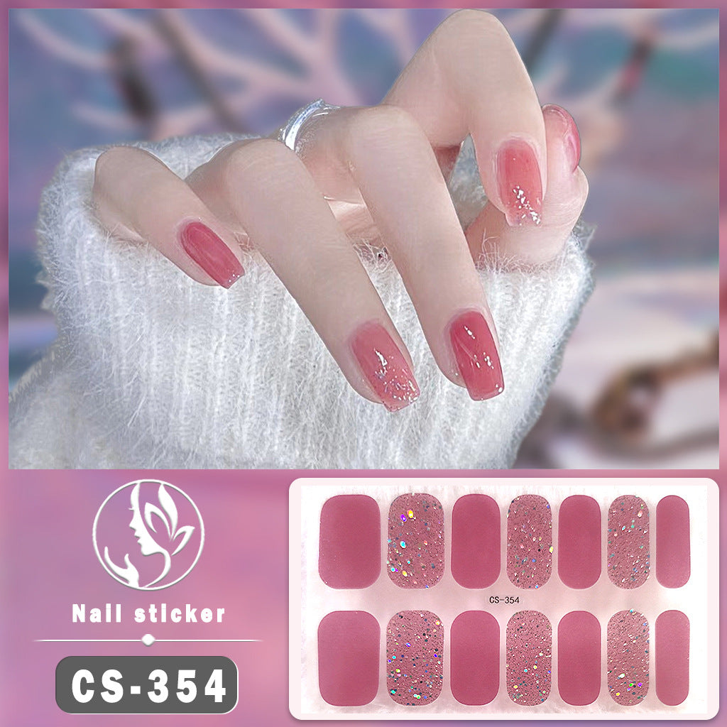 Pegatinas de uñas de gel Calcomanías de manicura impermeables