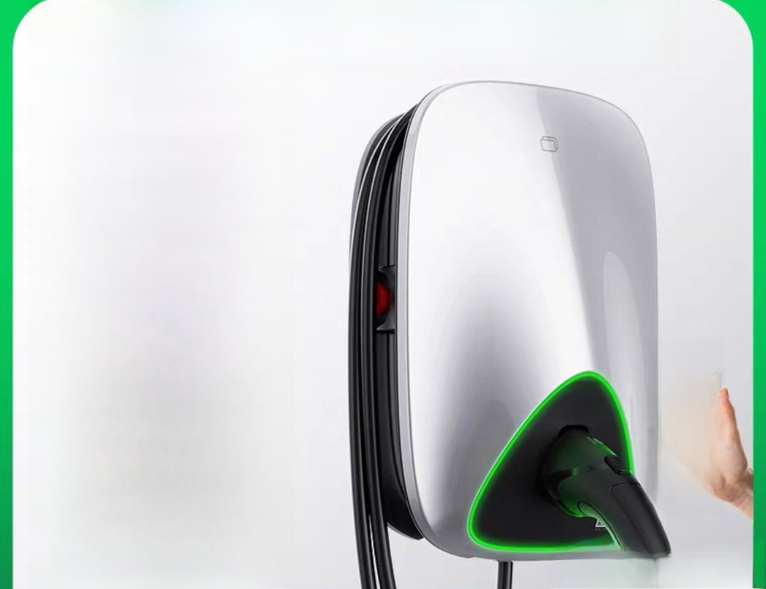 Estación de carga de vehículos eléctricos estándar europeo para uso doméstico