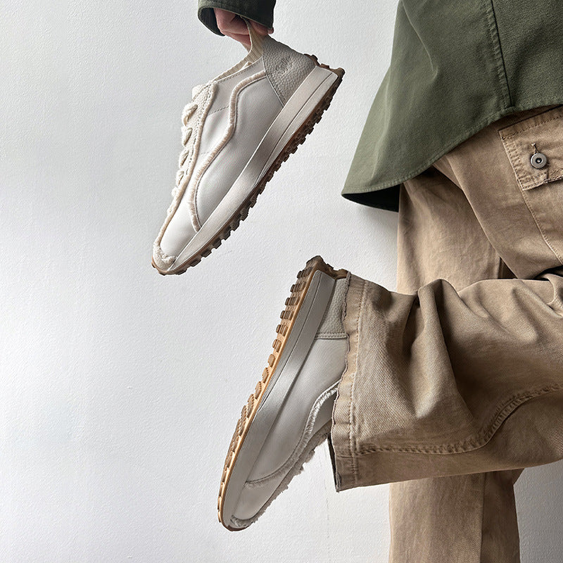 Zapatillas de running retro transpirables para hombre