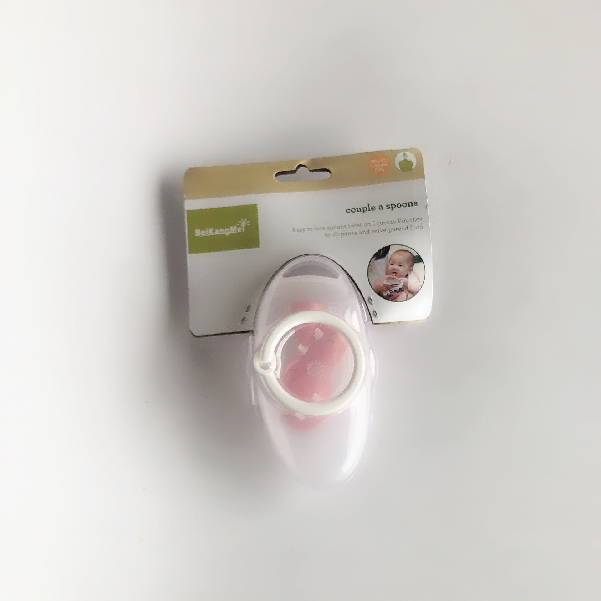 Dispensador manual de puré de comida para bebés