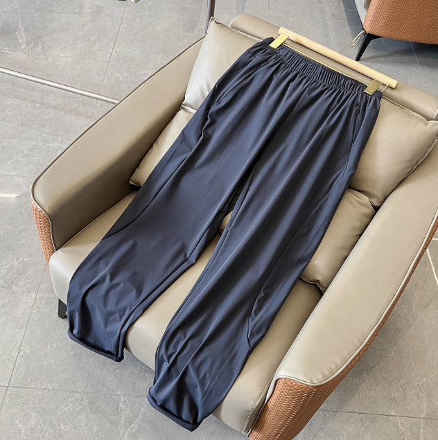 Pantalones casuales elásticos funcionales de sensación de hielo