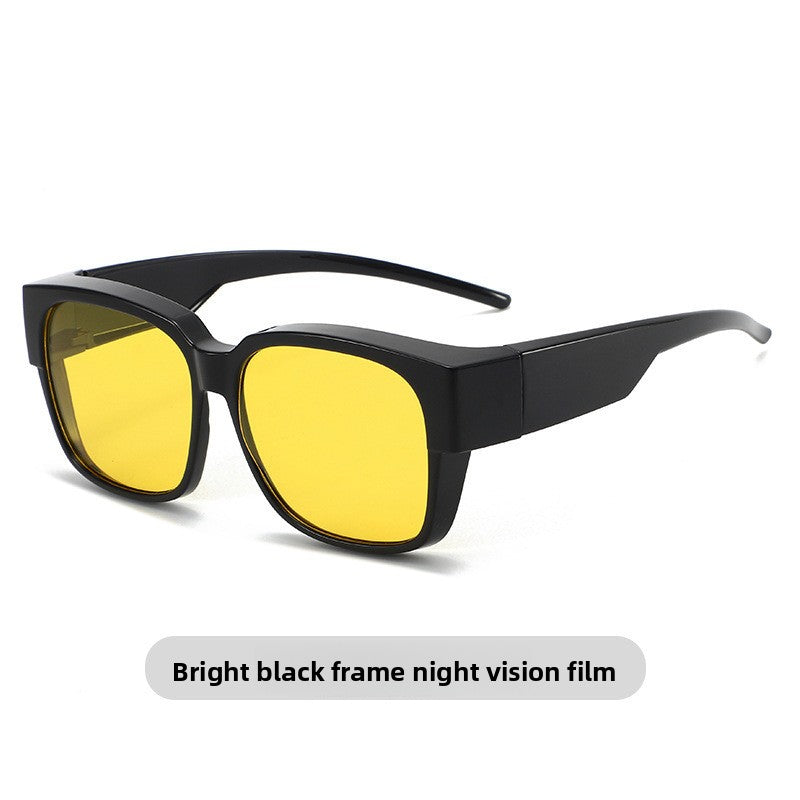 Gafas de sol polarizadas con clip, protección UV