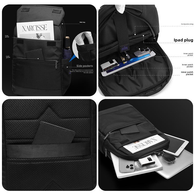 Mochila para portátil Business Commuter Nylon resistente al agua