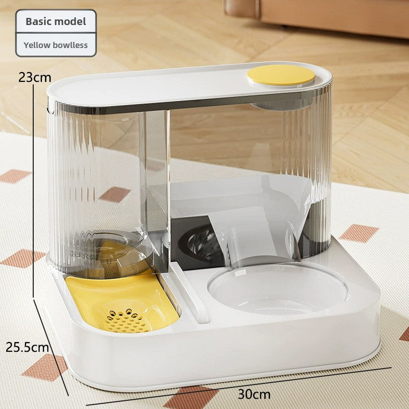 Combo automático de comedero para mascotas y dispensador de agua