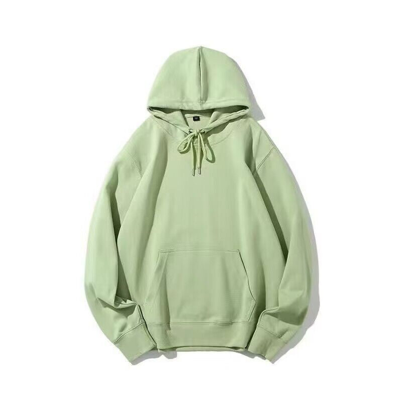 Sudadera de vellón con capucha para hombre, jersey casual de gran tamaño