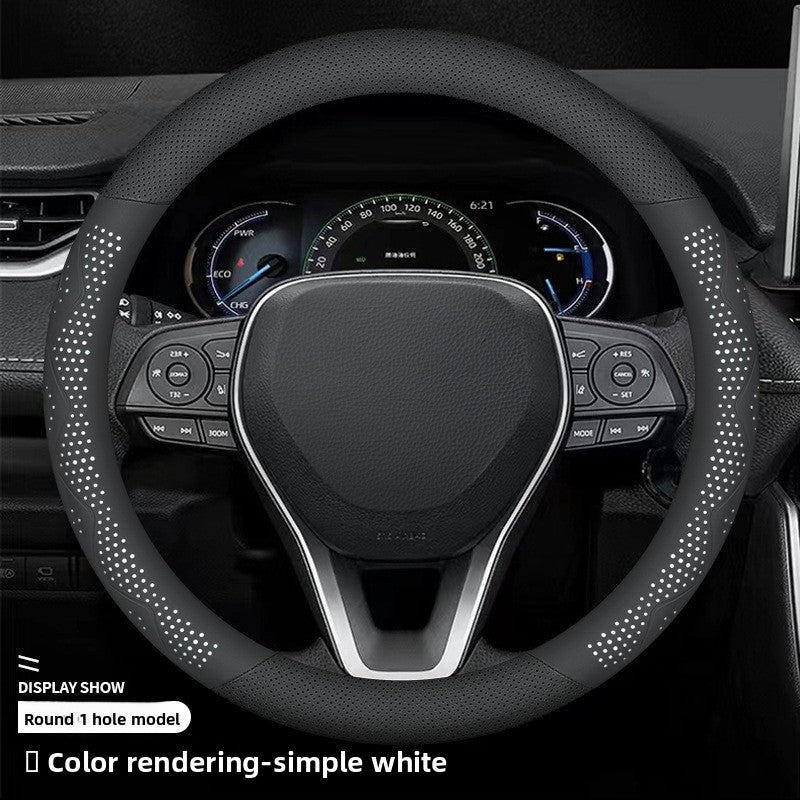 Cubierta del volante del coche