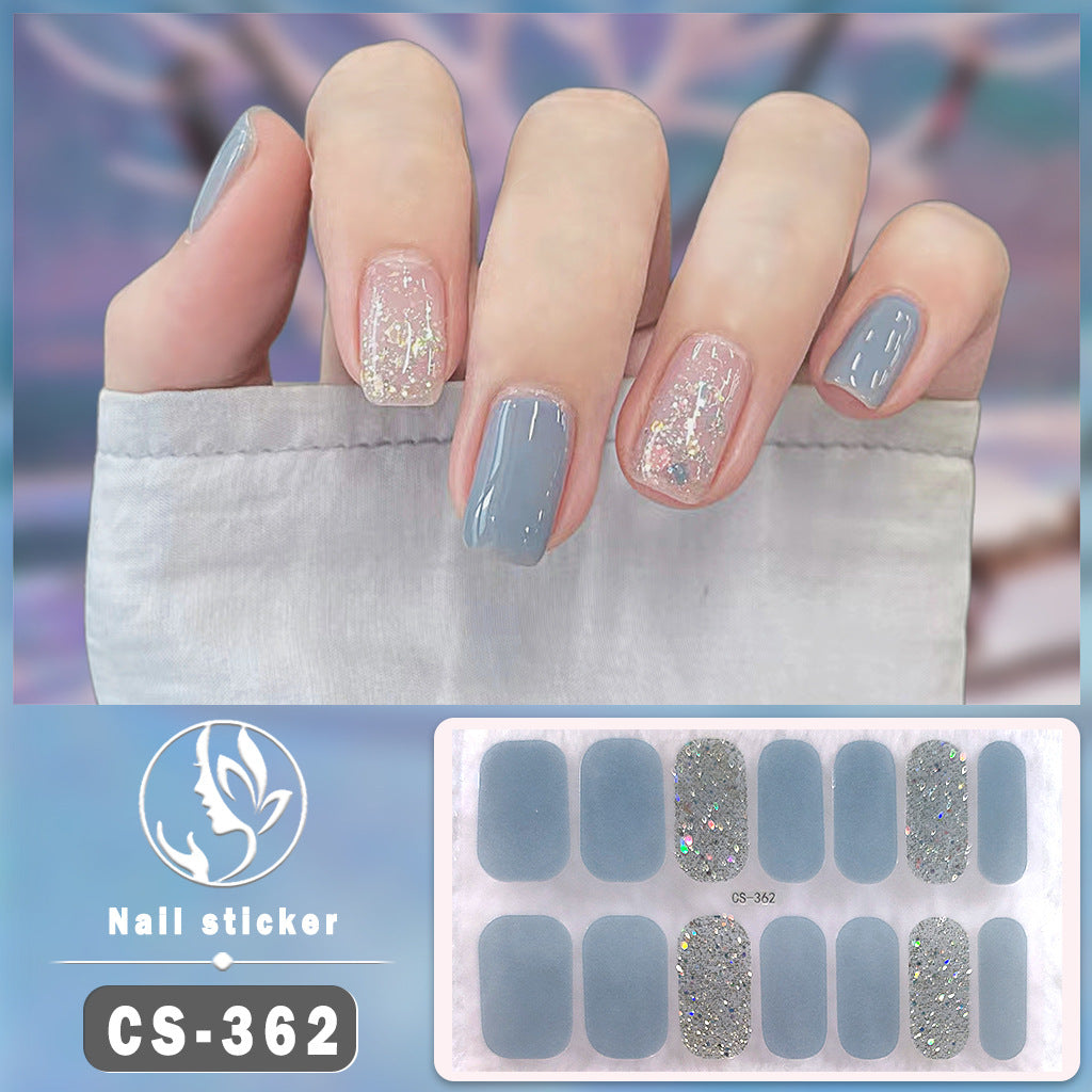 Pegatinas de uñas de gel Calcomanías de manicura impermeables