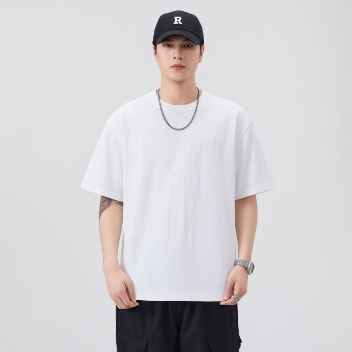 Camiseta de seda de hielo refrescante para hombre