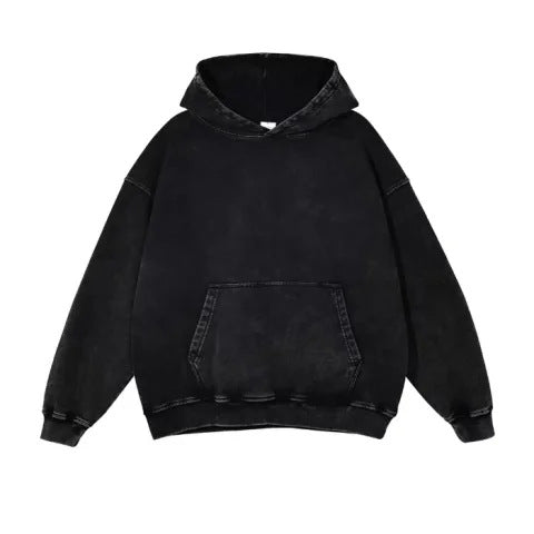 Suéter con capucha Vintage Wash Hip Hop