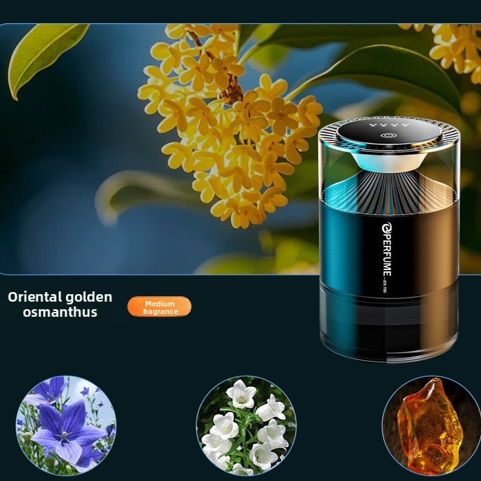 Máquina inteligente de aromaterapia para coche con fragancia de larga duración