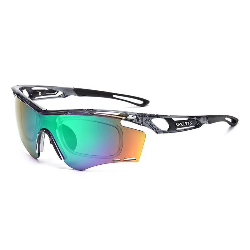 Gafas de sol deportivas que cambian de color para ciclismo y carrera