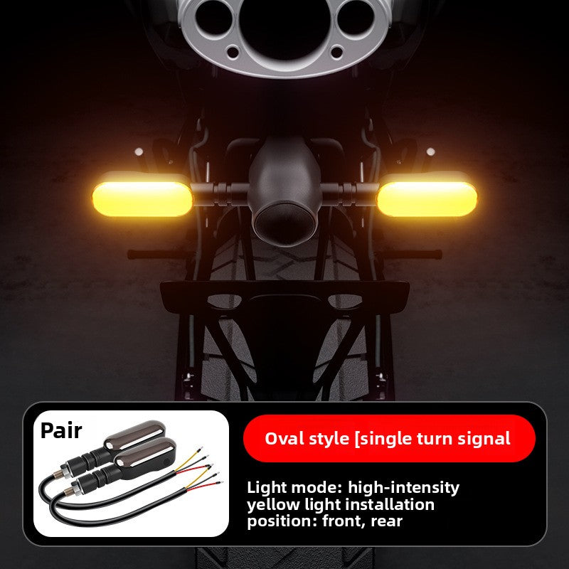 Señal de giro de motocicleta