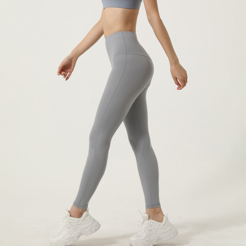 Pantalones de fitness de yoga de cintura alta para mujer
