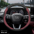 Cubierta del volante del coche Honda de cuero genuino ultrafino