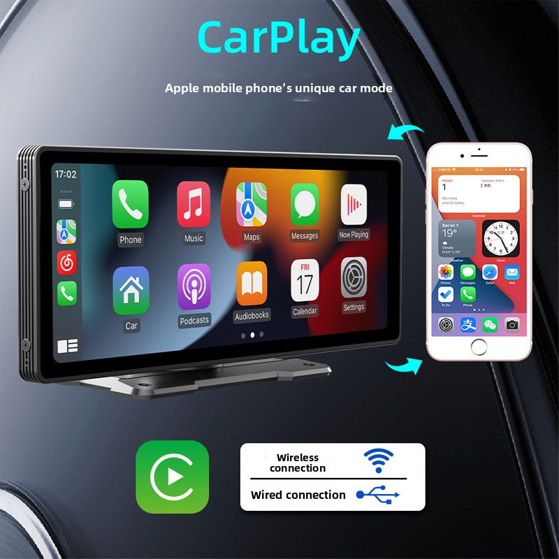 Pantalla Bluetooth portátil para coche de 10,26 pulgadas