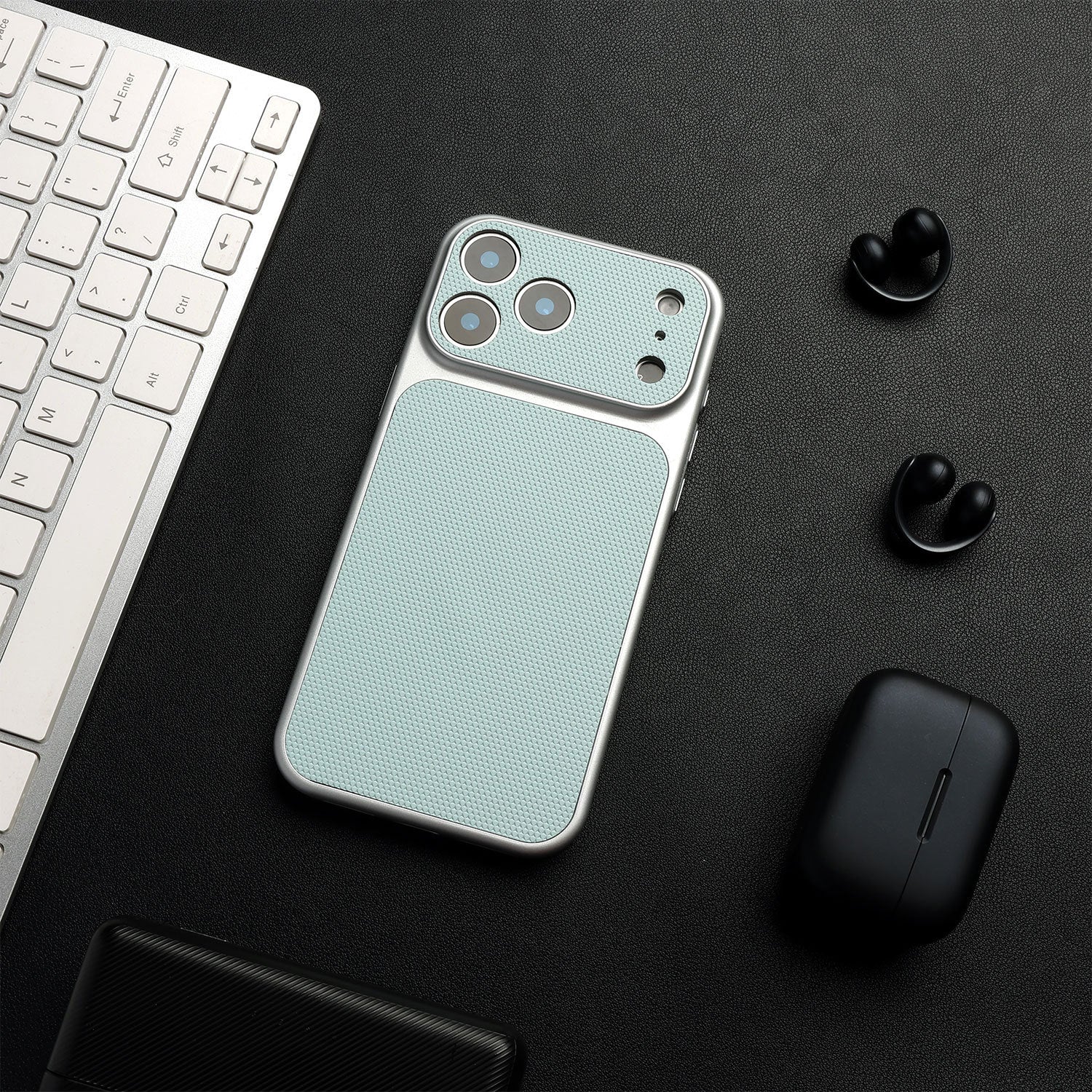 Magnetic Diamond Pattern Leather Phone Case